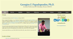 Desktop Screenshot of georgiospapadopoulos.com