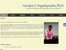 Tablet Screenshot of georgiospapadopoulos.com